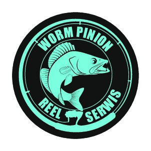 worm pinion naklejka krzywe